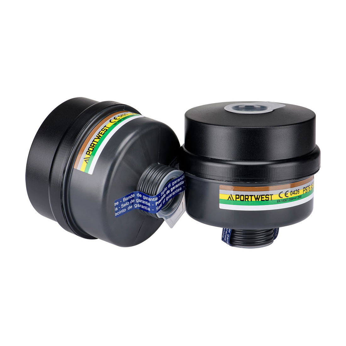 ABEK2P3 Filtre combiné à filetage universel (Pk4) - Portwest P976