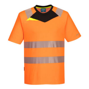 Tee-shirt DX4 - Portwest DX413 - Orange/Black
