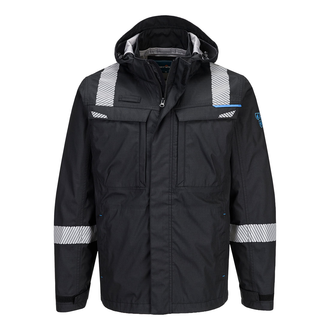 Veste de pluie Modaflame FR WX3 - Portwest FR619 - Black