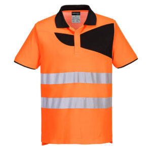 Polo haute visibilité PW2 M/C - Portwest PW212 - OBR