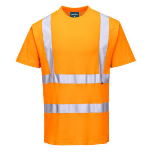T-shirt Hi-vis MC coton comfort - Portwest S170 - Orange