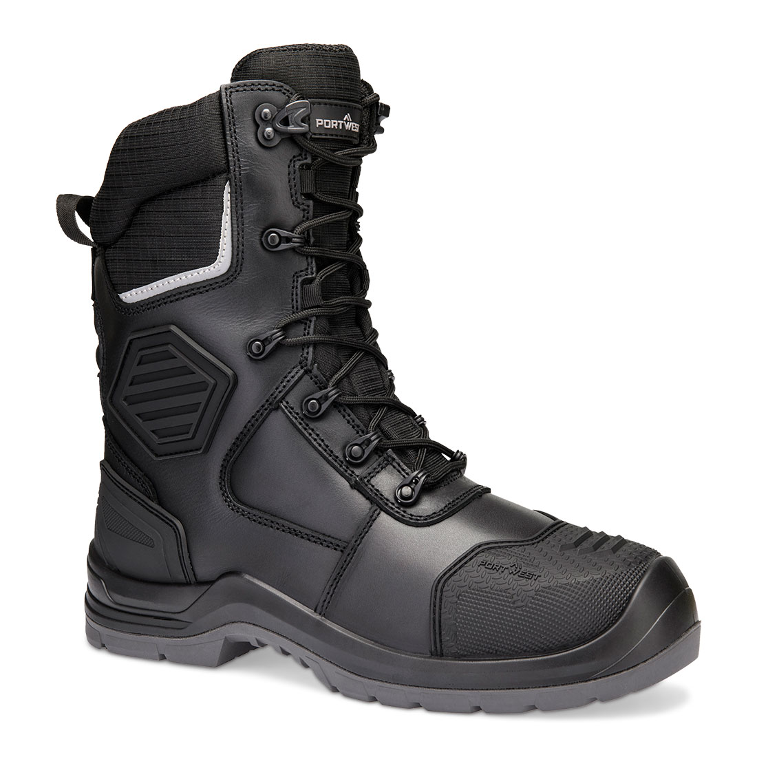Boots haute métatarsienne composite S7L HRO M CI LG SC AN SR FO - Portwest FD26 - Black