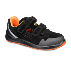 Sandale composite S1P ESD SR FO - Portwest FE08 - Black/Grey