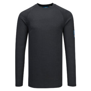 T-shirt manches longues Modaflame Merino FR - Portwest FR801 - Black